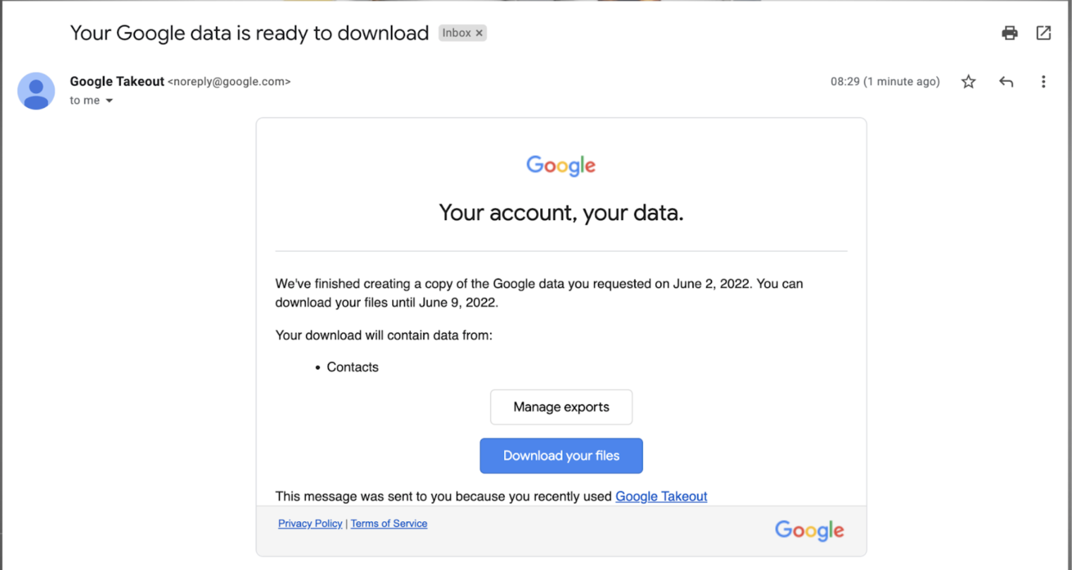 Notifikasi Email