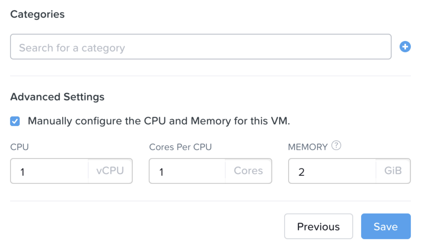 Konfigurasi akhir VM